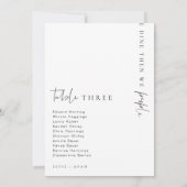 Estelle Moderne Minimalistische Tafelnummer Bruilo (Achterkant)