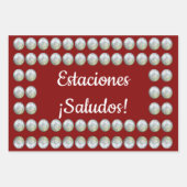 Esten, Saludos. Papel Tres Pack Inpakpapier Vel (Voorkant 3)