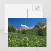 Estenc Valley in de lente Franse Rivièra Briefkaart (Voorkant / Achterkant)