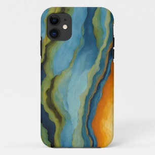 "Estepona" horizontale gebroken lagen Case-Mate iPhone Case