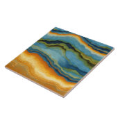 "Estepona" horizontale gebroken lagen Tegeltje (Zijkant)