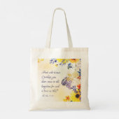 Ester 4:14 Kom voor zo'n tijd naar het Koninkrijk Tote Bag (Achterkant)