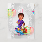 ester bunny donald trump feestdagenkaart (Voorkant)
