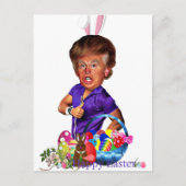 ester bunny trump feestdagenkaart (Voorkant)