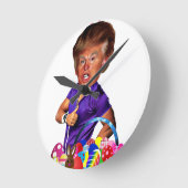 ester bunny trump ronde klok (Hoek)