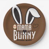 Ester Ester Edelegant, schattige familie Papieren Bordje (Voorkant)