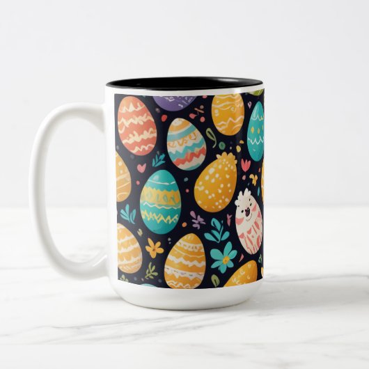 ester-mok tweekleurige koffiemok (Links)
