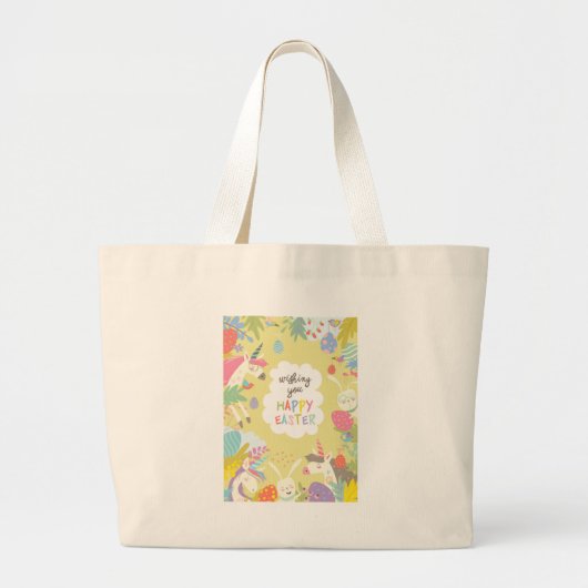 ester unicorn grote tote bag (Voorkant)