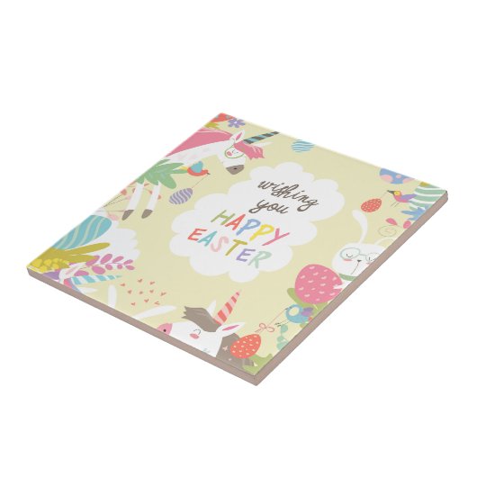 ester unicorn tegeltje (Zijkant)