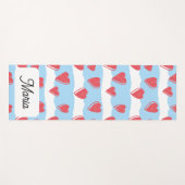 Estera de yoga personalizada con corazones yogamat (Voorkant (horizontaal))