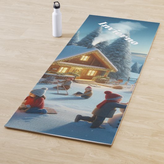 Esteras de Yoga y ejercicios para el invierno Yogamat (In situ)