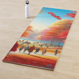 Esteras de Yoga y Ejercicios para el otoño Yogamat