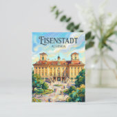 Esterházy Paleis Oostenrijk Briefkaart (Staand voorkant)