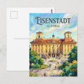 Esterházy Paleis Oostenrijk Briefkaart (Voorkant / Achterkant)