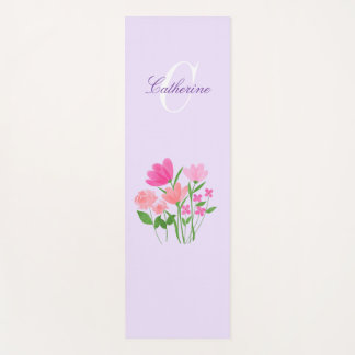 Esterilla de yoga floral yogamat