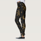 Esterilla De Yoga Sun, maan en sterren- hemels Leggings (Links)