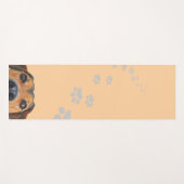 Esterilla yoga con diseño de perro marrón yogamat (Voorkant (horizontaal))