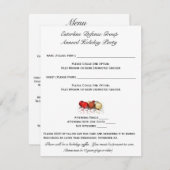 Esterline RSVP Kaart (Voorkant / Achterkant)