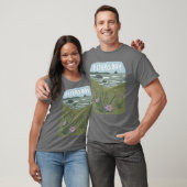 Estero Bay Central California Illustratie Beach T T-shirt (Unisex)