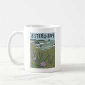 Estero Bay Central California Illustratie Morro Koffiemok (Links)