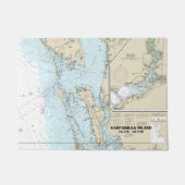 Estero Bay naar Lemon Bay Nautical Chart 11426 Doo Deurmat (Voorkant)