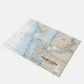 Estero Bay naar Lemon Bay Nautical Chart 11426 Doo Deurmat (Schuin)