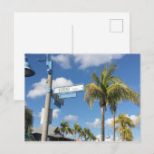 Estero Blvd, Fort Myers Beach, Florida Briefkaart (Voorkant / Achterkant)