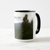 Estes Park, CO Coffee-Mok Mok (Voorkant rechts)