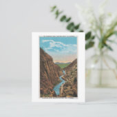 Estes Park, CO - Uitzicht van Big Thompson Canon Briefkaart (Staand voorkant)
