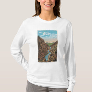 Estes Park, CO - Uitzicht van Big Thompson Canon T-shirt