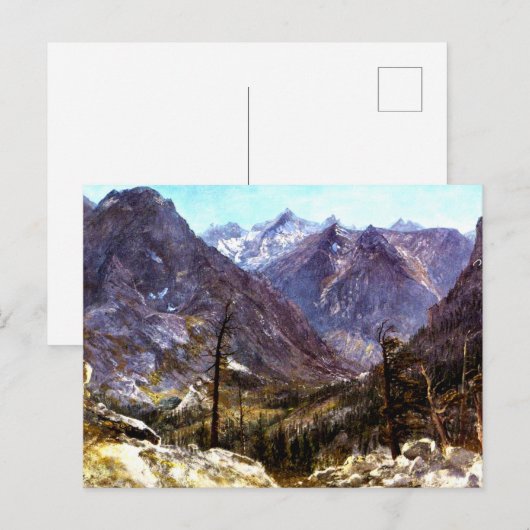 Estes Park, Colorado - Albert Bierstadt kunstwerk, Briefkaart (Voorkant / Achterkant)