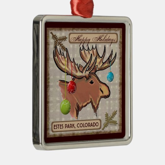 Estes Park Colorado artistieke mose ornament (Rechts)