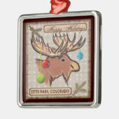 Estes Park Colorado artistieke mose ornament (Links)