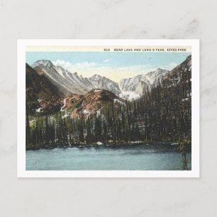 Estes Park, Colorado, Beer Lake, Long's Peak, Vere Briefkaart