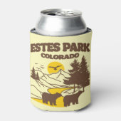 Estes Park, Colorado Blikjeskoeler (Blikje Voorkant)