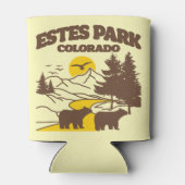 Estes Park, Colorado Blikjeskoeler (Achterkant)