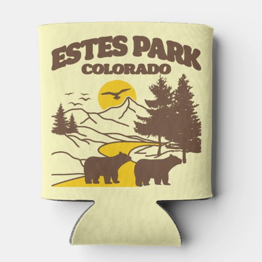 Estes Park, Colorado Blikjeskoeler (Achterkant)