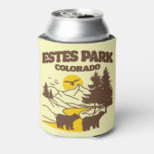 Estes Park, Colorado Blikjeskoeler (Blikje Achterkant)