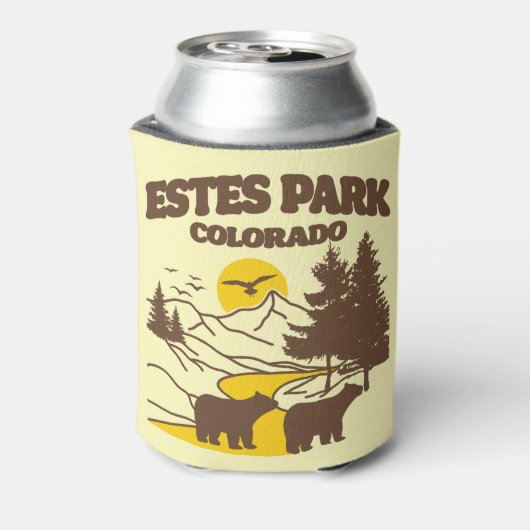 Estes Park, Colorado Blikjeskoeler (Blikje Achterkant)