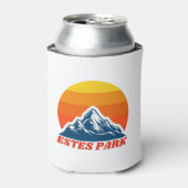Estes Park, Colorado Blikjeskoeler (Blikje Voorkant)