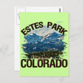 Estes Park, Colorado Briefkaart (Voorkant / Achterkant)