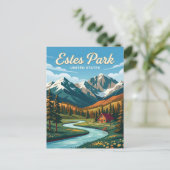Estes Park Colorado Briefkaart (Staand voorkant)