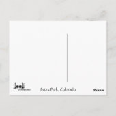 Estes Park, Colorado Briefkaart (Achterkant)