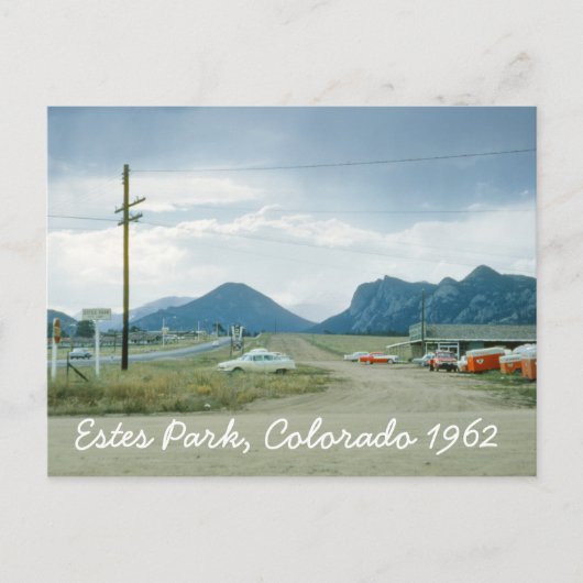 Estes Park, Colorado Briefkaart (Voorkant)