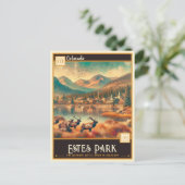 Estes Park, Colorado |  Briefkaart (Staand voorkant)