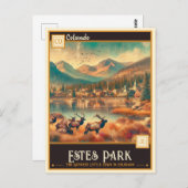 Estes Park, Colorado |  Briefkaart (Voorkant / Achterkant)