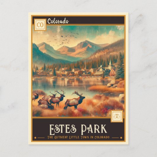 Estes Park, Colorado |  Briefkaart (Voorkant)