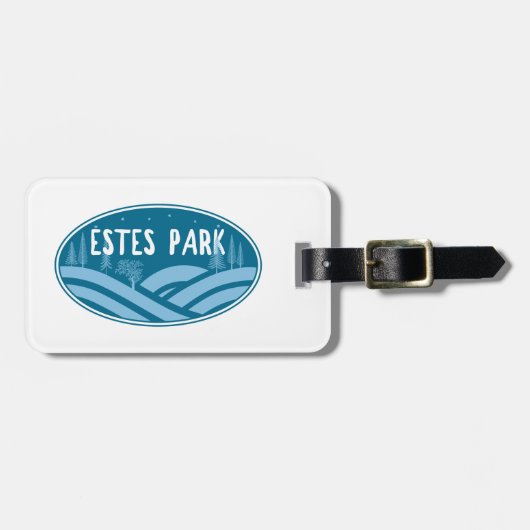 Estes Park Colorado Buitenleven Bagagelabel (Voorkant horizontaal)