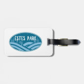 Estes Park Colorado buitenshuis Bagagelabel (Achterkant horizontaal)