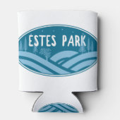 Estes Park Colorado buitenshuis Blikjeskoeler (Achterkant)